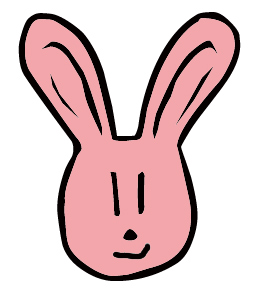 Pink Easter Bunny Clip Art Free