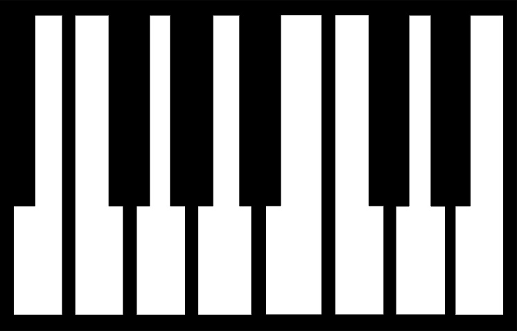 piano keyboard clip art border - photo #10