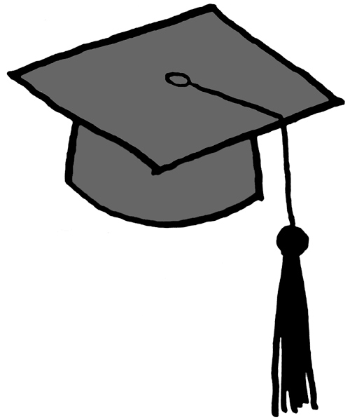 Graduation icon symbol clipart