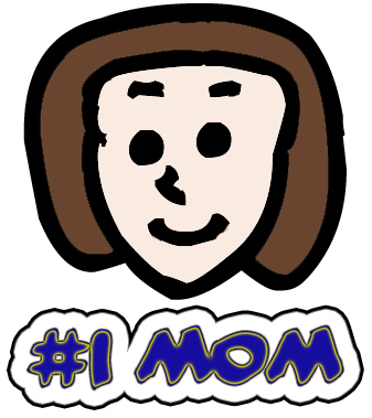 Free Clip Art Numbers. number-one-mom.jpg 61.2K