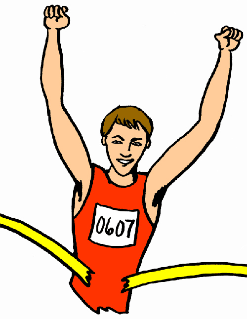 clip art cartoon runner - photo #9